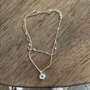 Kendra Scott Gold Necklace with Pendant